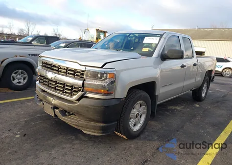 2019 Chevrolet Silverado 1500 Ld Wt из США, поврежденный, VIN 2GCVKNEC2K1157424